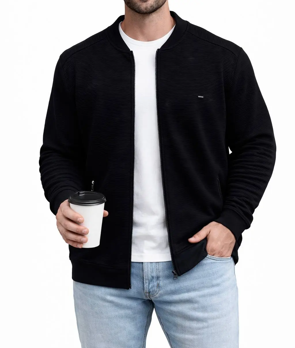 سویشرت مردانه جلو زیپ آرمان